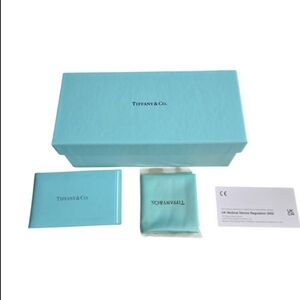 Tiffany & Co. Empty Blue Sunglasses/Eyeglasses Box , Gift box W/ Certificate